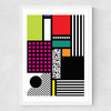 All Sorts Medium White Frame
