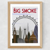 The Big Smoke Wide Oak Frame