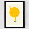 Belly Rub Wide Black Frame