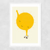 Belly Rub Narrow White Frame