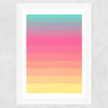 Neon Dream Wide White Frame
