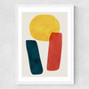 Strata Medium White Frame