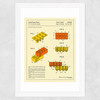 Building Bricks Wide White Frame