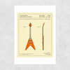 Guitar 1 Unframed Print
