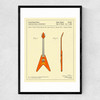 Guitar 1 Narrow Black Frame