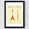 Guitar 1 Wide Black Frame