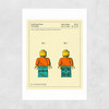 Toy Figure Unframed Print