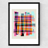 Fragments IX Medium Black Frame
