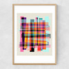 Fragments IX Narrow Oak Frame