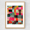 Fragments XI Medium Oak Frame