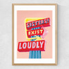 Exist Loudly Medium Oak Frame