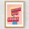 Exist Loudly Wide Oak Frame