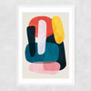 Mischka Narrow White Frame