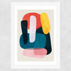 Mischka Wide White Frame