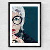 Iris Apfel Medium Black Frame