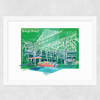 Borough Market by Rocket 68 Wide White Frame