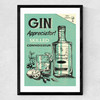 Gin Medium Black Frame