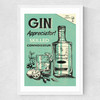 Gin Medium White Frame