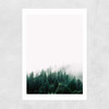 Forest Mist Unframed Print