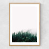Forest Mist Narrow Oak Frame