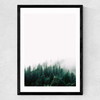 Forest Mist Medium Black Frame