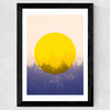 Sun is Up Wide Black Frame