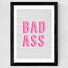 Bad Ass Wide Black Frame