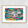 Brick Lane E1 Narrow Oak Frame