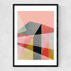 Canvas I Narrow Black Frame