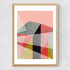 Canvas I Medium Oak Frame