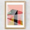Canvas I Wide Oak Frame