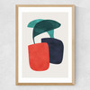 Still Life II Medium Oak Frame