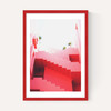 Pink Stairs