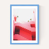 Pink Stairs