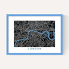 London Map Negative