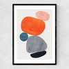 Balance III Narrow Black Frame