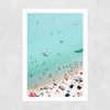 Beach Scene Unframed Print