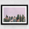 Cactus Garden Wide Black Frame