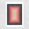 Matrix Narrow White Frame