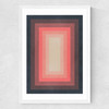 Matrix Medium White Frame