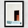 Door II Wide Black Frame