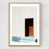 Door II Medium Oak Frame