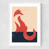 The Fox Medium White Frame