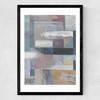 Painterly Abstract I Medium Black Frame