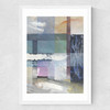 Painterly Abstract II Medium White Frame