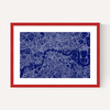 London Map Navy