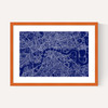London Map Navy