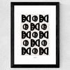 Geo Wide Black Frame