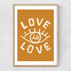 Love is Love Narrow Oak Frame