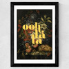 Ooh La La Wide Black Frame